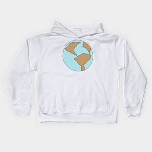 World at Your Fingertips Kids Hoodie